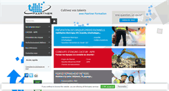 Desktop Screenshot of paartner-formation.com